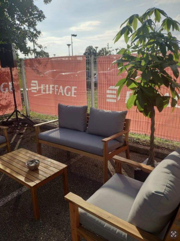 Location de salon exterieur Lyon