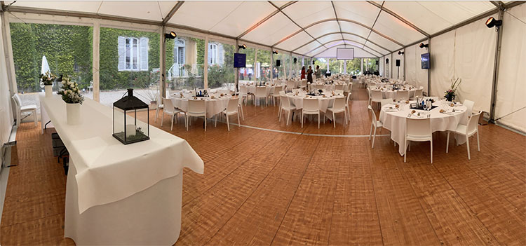 Location d’un chapiteau