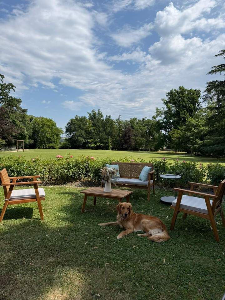 Ensemble de jardin acacia (remplace photo fond blanc